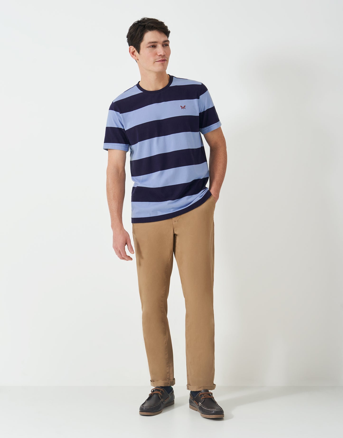 Crew Clothing Newton Stripe T-Shirt