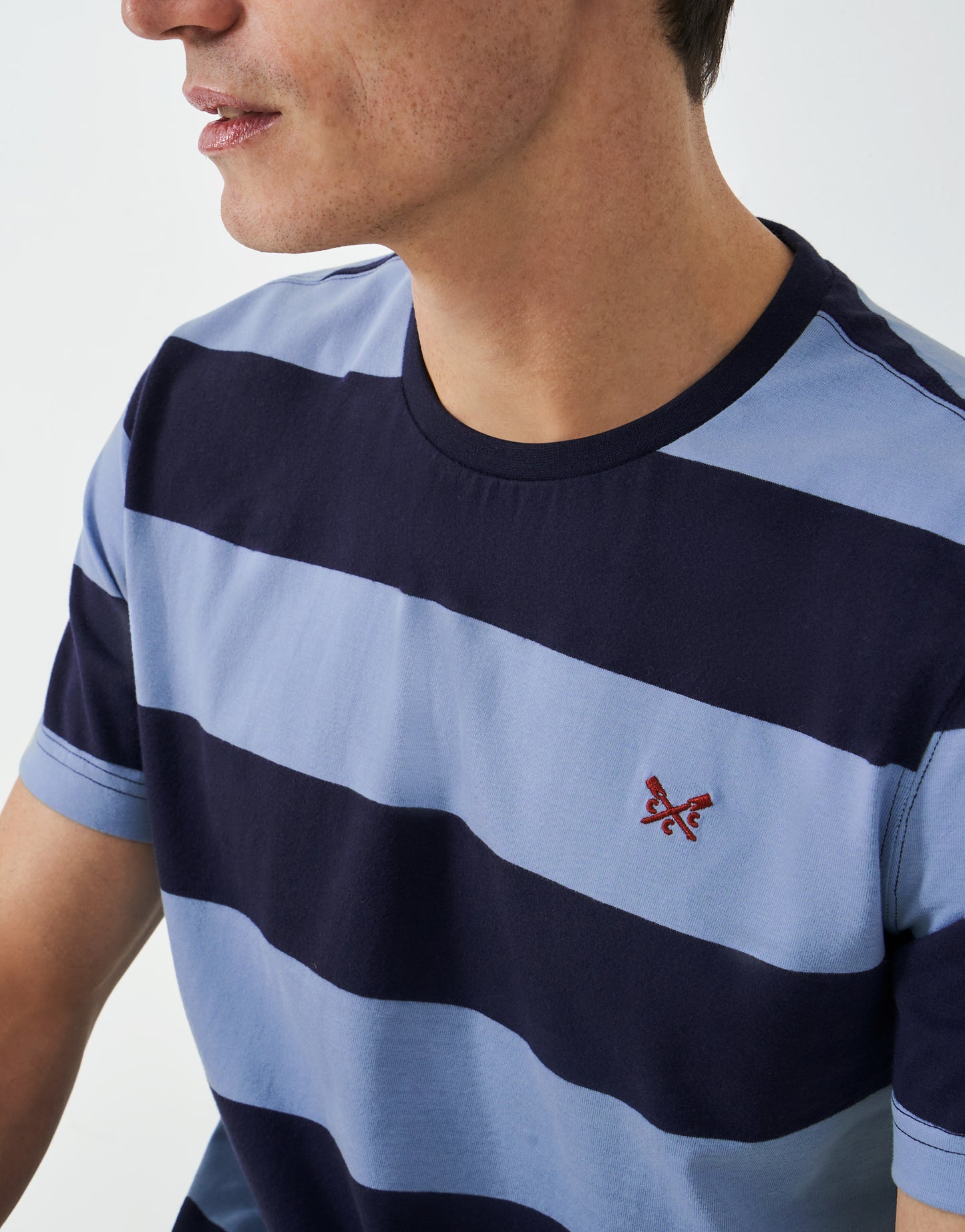 Crew Clothing Newton Stripe T-Shirt