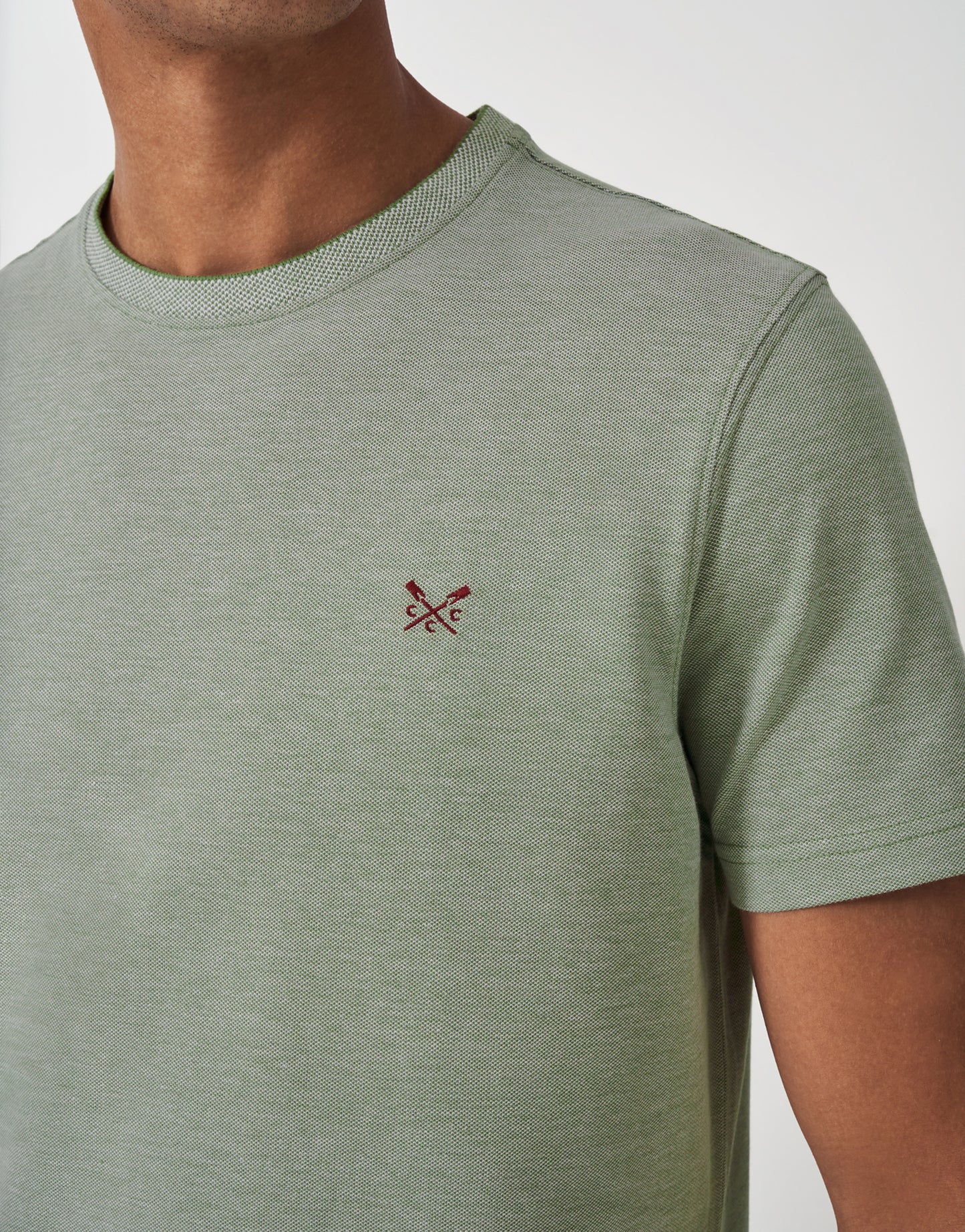 Crew Clothing Oxford T-Shirt