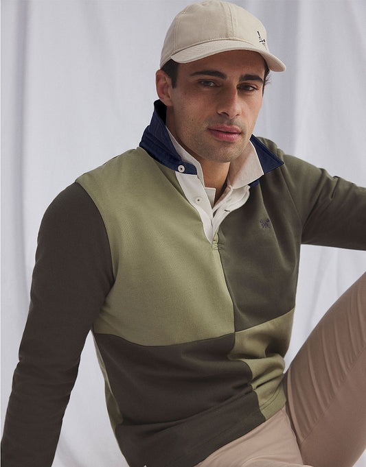 Crew Clothing Harlequin Cotton Rugby Shirt