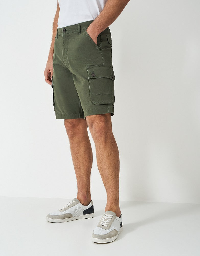 Crew Clothing Formby Stretch Cargo Shorts