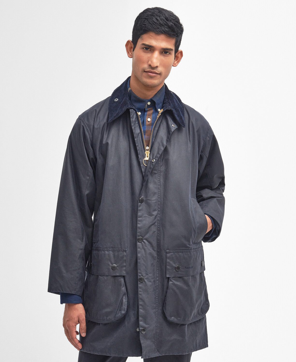 Barbour Border Waxed Jacket