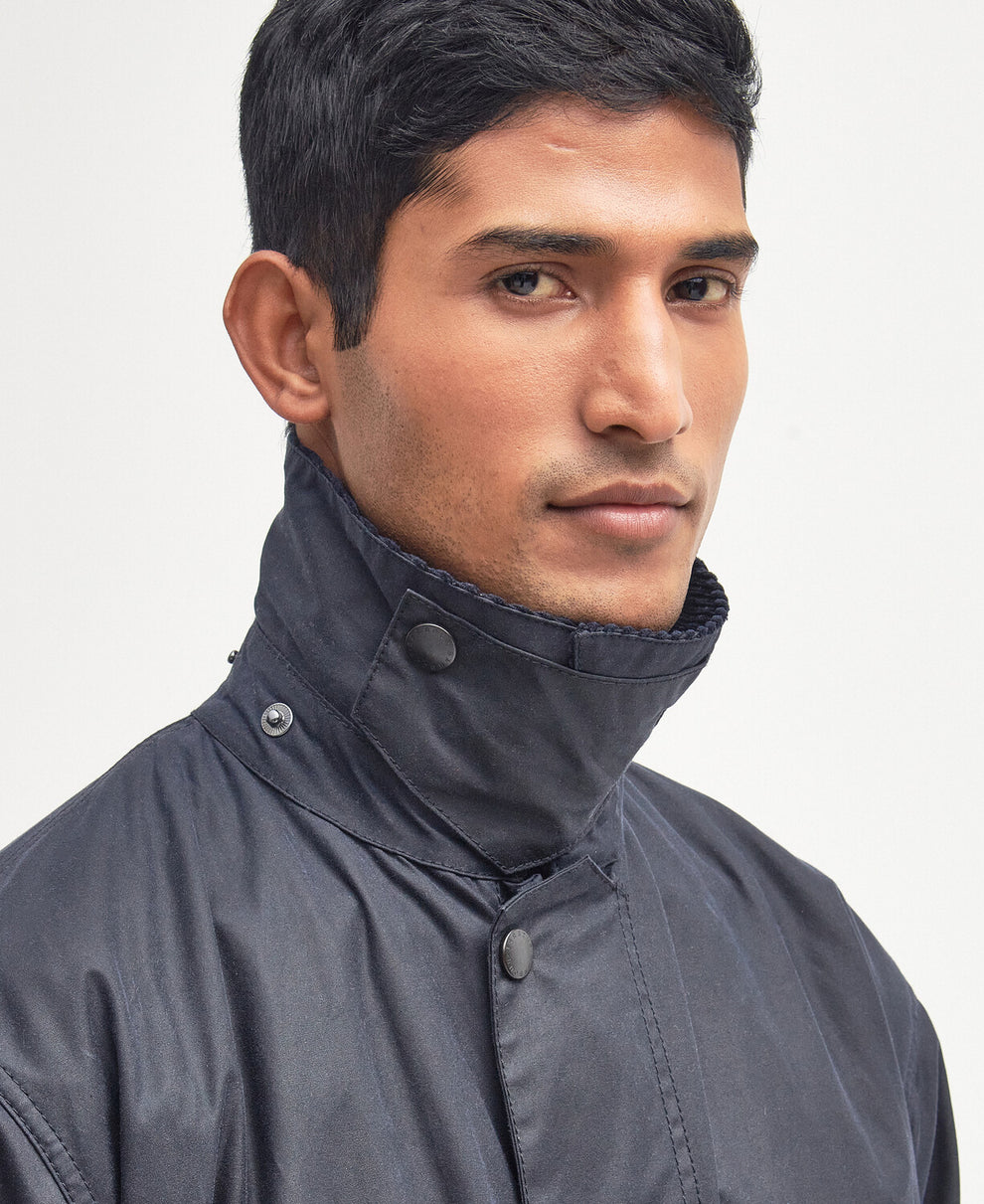 Barbour Border Waxed Jacket | Barbour Jackets – Sam Turner & Sons