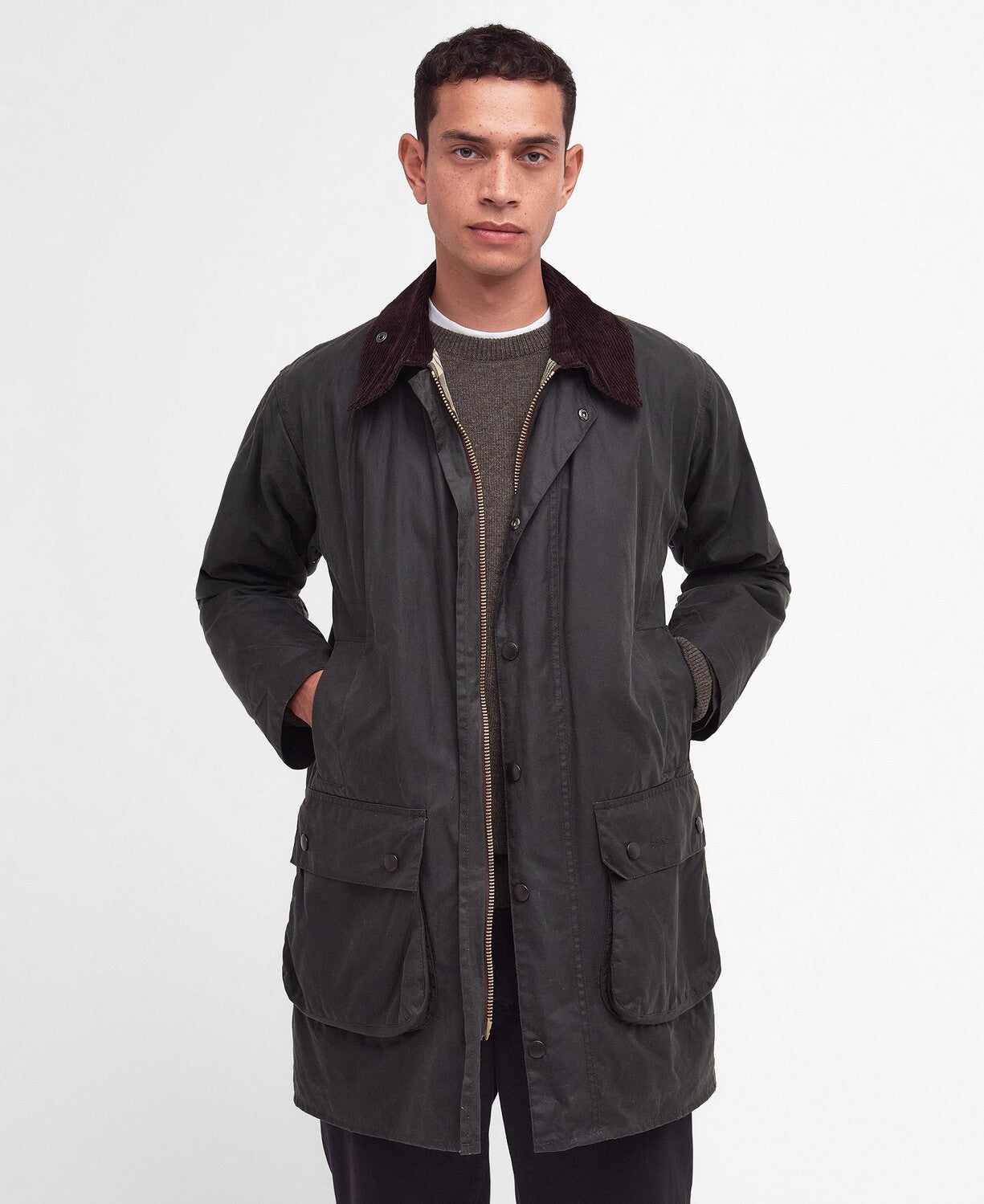 Barbour Border Waxed Jacket