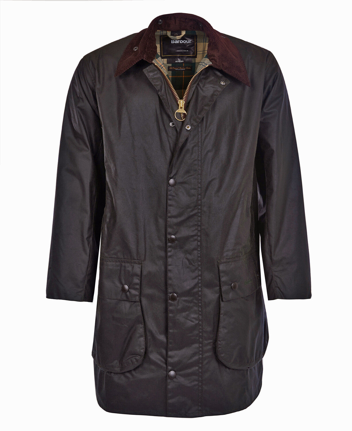 Barbour Border Waxed Jacket