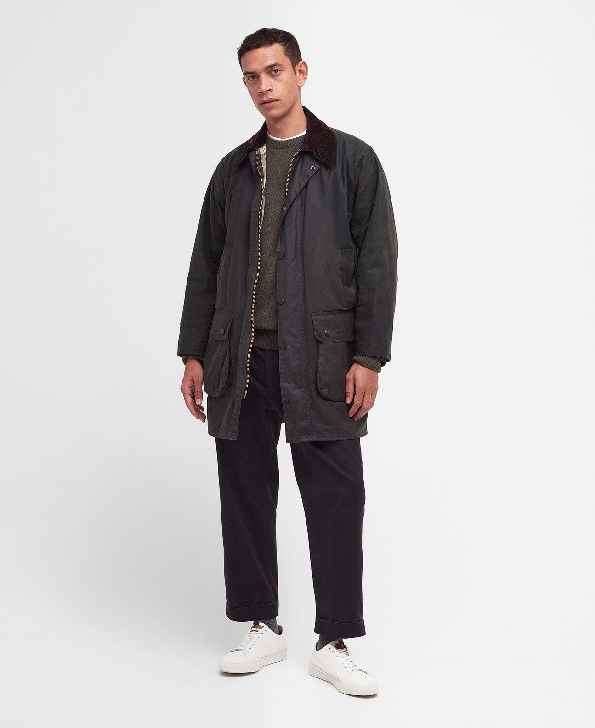 Barbour Border Waxed Jacket