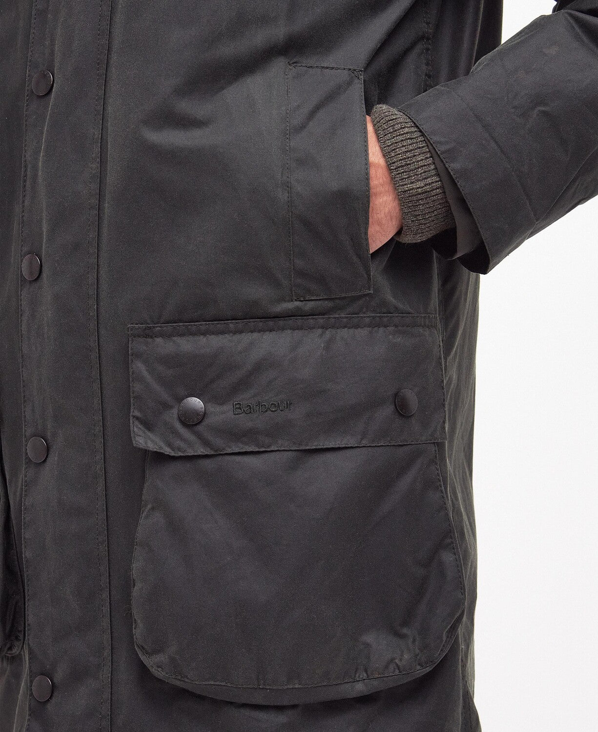 Barbour Border Waxed Jacket