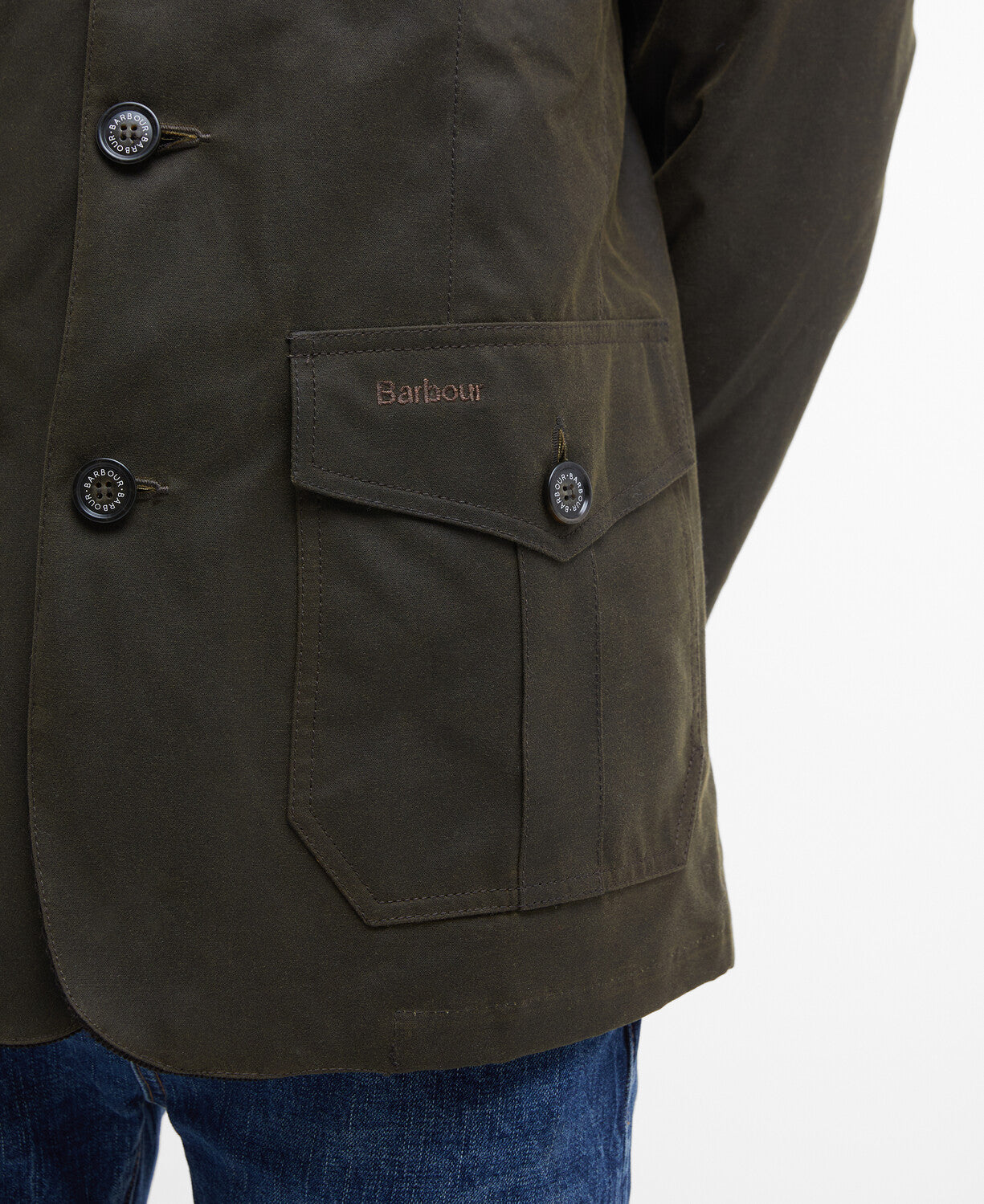 Barbour Lutz Waxed Jacket