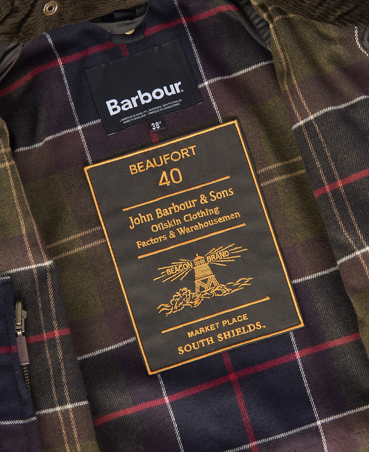 Barbour Beaufort 40th Anniversary Wax Jacket