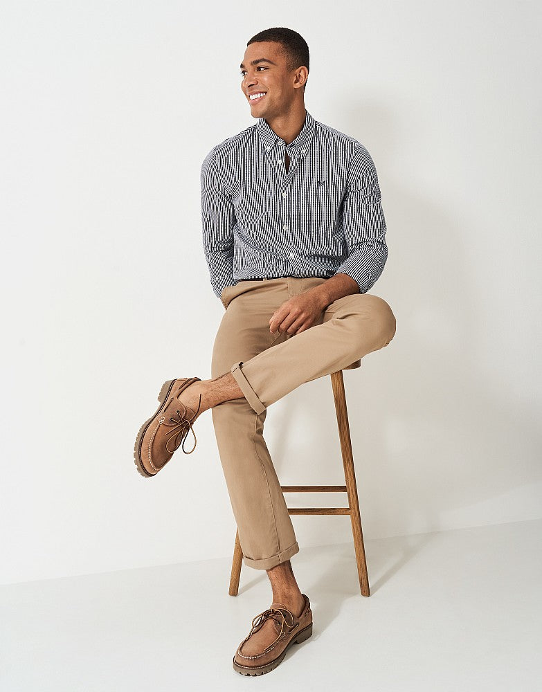 Crew Clothing Micro Gingham Shirt