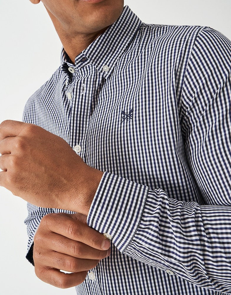 Crew Clothing Micro Gingham Shirt
