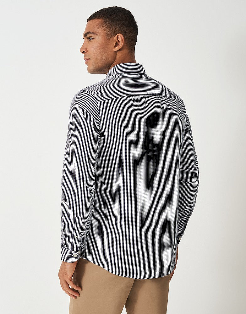 Crew Clothing Micro Gingham Shirt