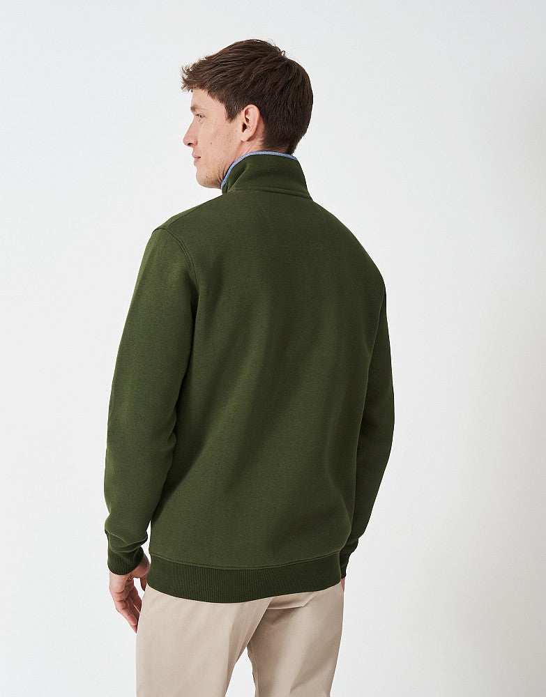 Crew Clothing Classic Half Zip Sweatshirt