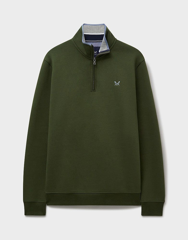 Crew Clothing Classic Half Zip Sweatshirt