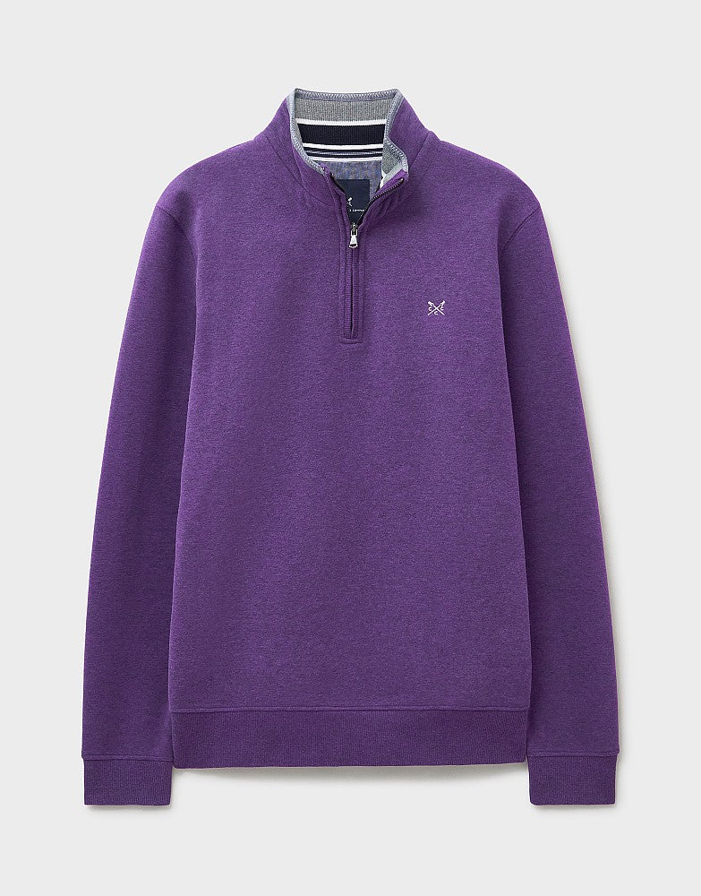 Crew Clothing Classic Half Zip Sweatshirt