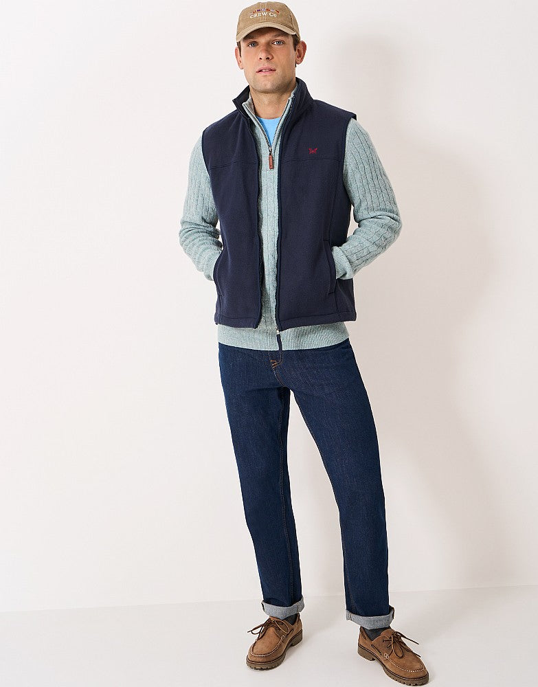 Crew Clothing Aldringham Fleece Gilet