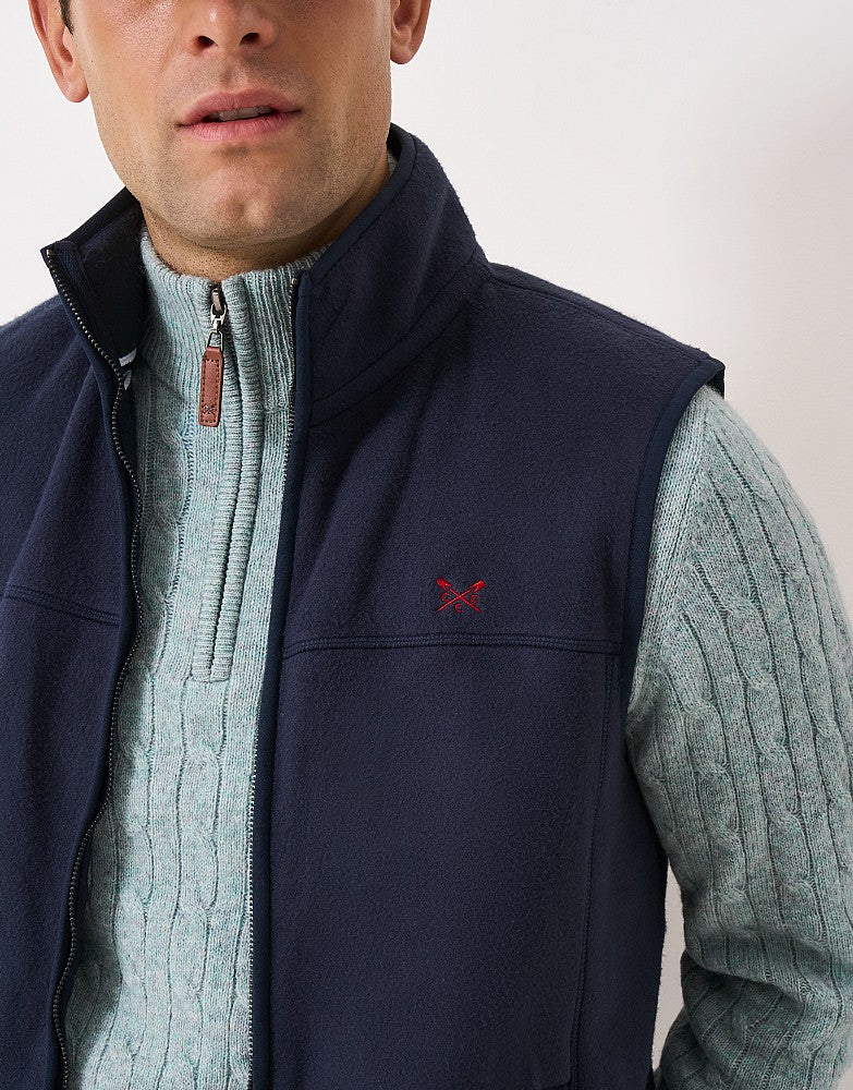 Crew Clothing Aldringham Fleece Gilet