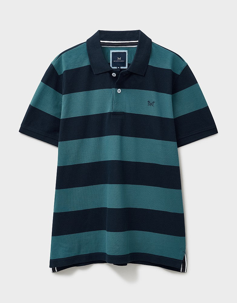 Crew Clothing Heritage Rugby Stripe Polo Shirt