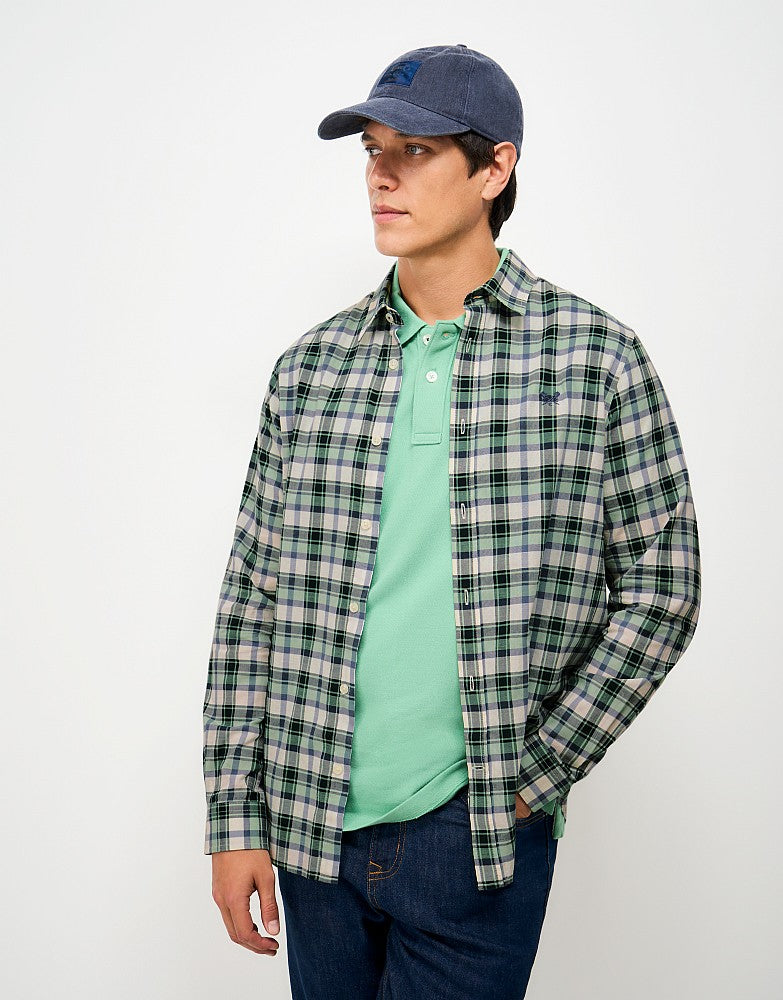 Crew Clothing Cotton Flannel Shirt