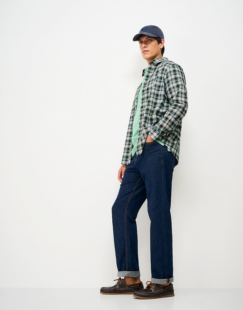 Crew Clothing Cotton Flannel Shirt