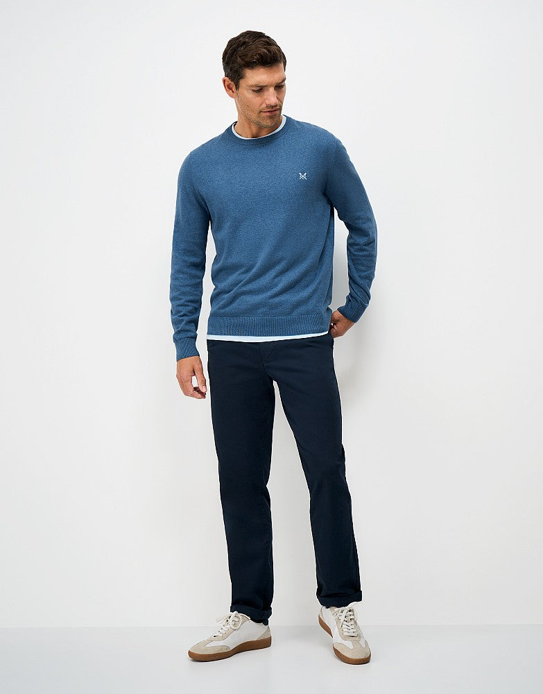 Crew Clothing Organic Cotton Crew Neck Jumper