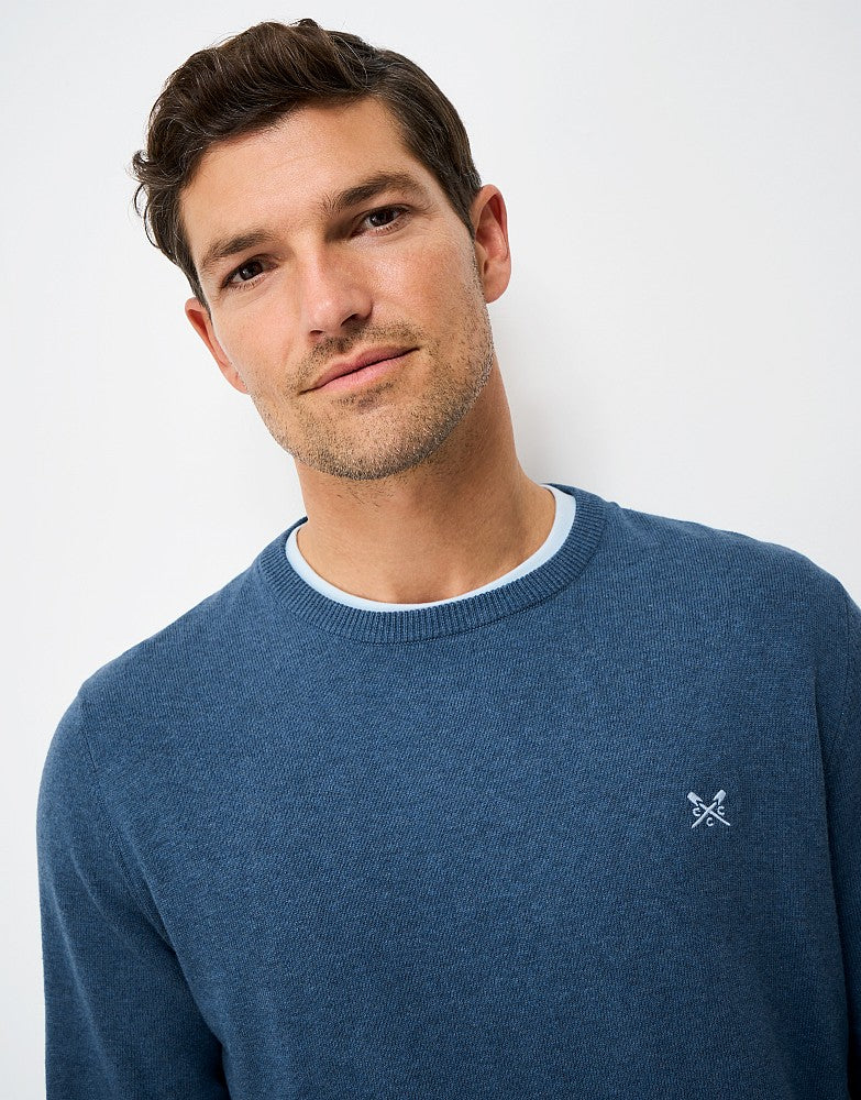 Crew Clothing Organic Cotton Crew Neck Jumper
