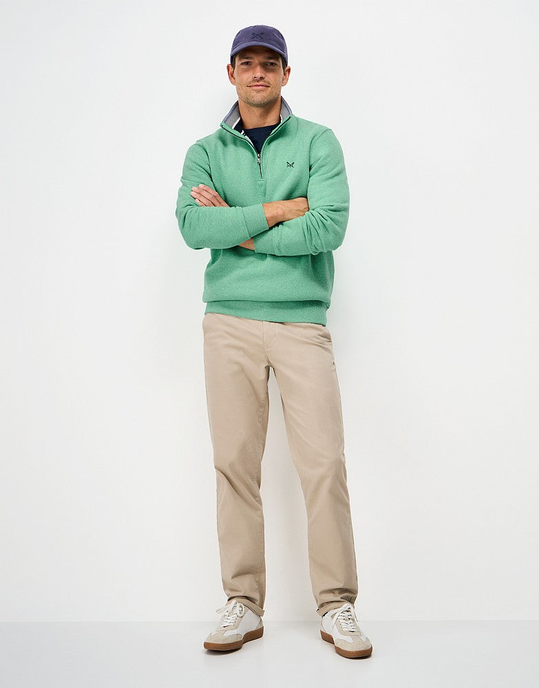 Crew Clothing Classic Half Zip Sweatshirt