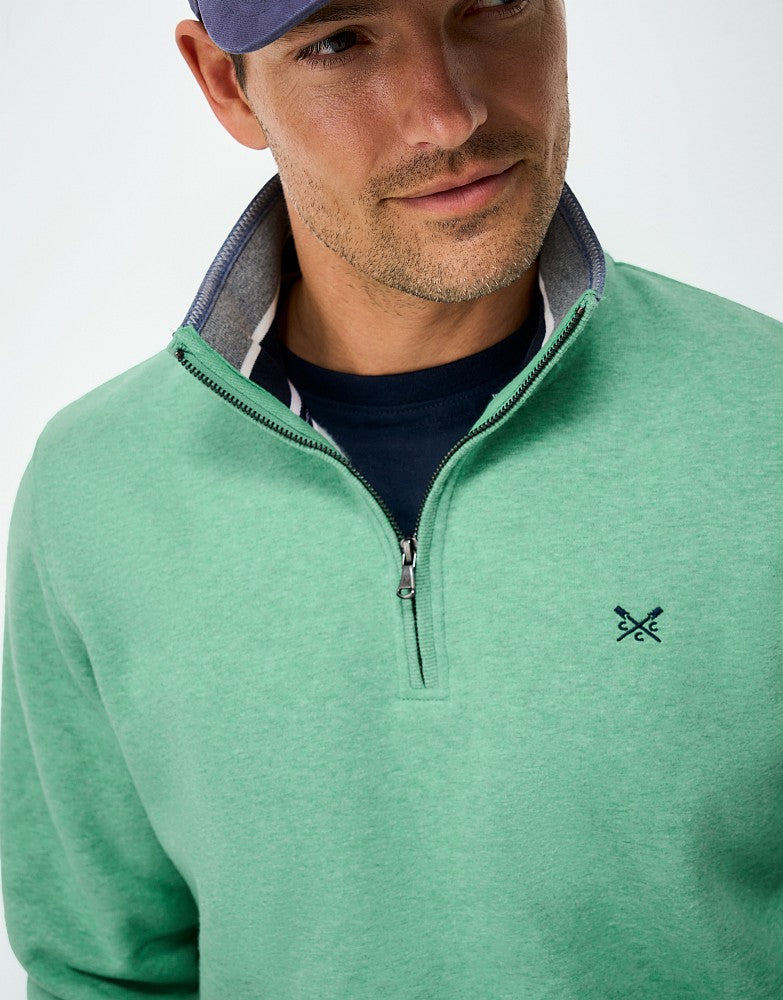 Crew Clothing Classic Half Zip Sweatshirt