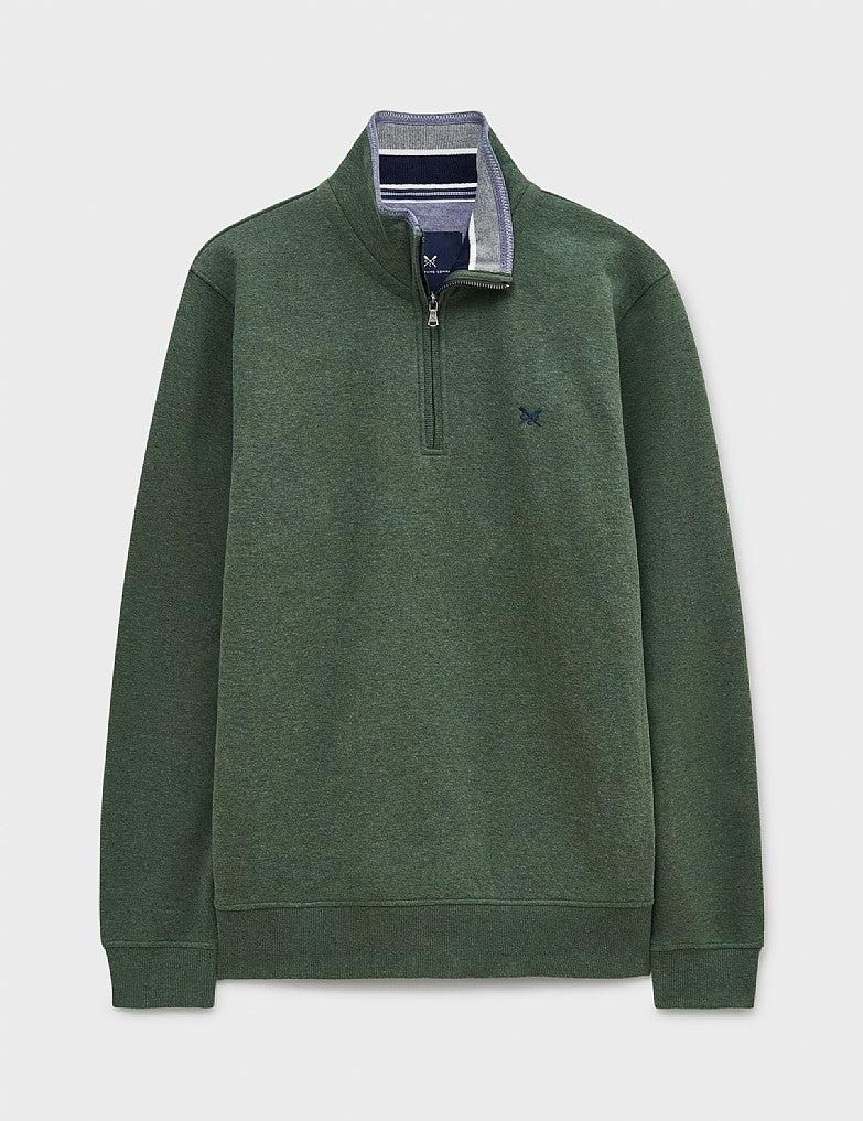 Crew Clothing Classic Half Zip Sweatshirt