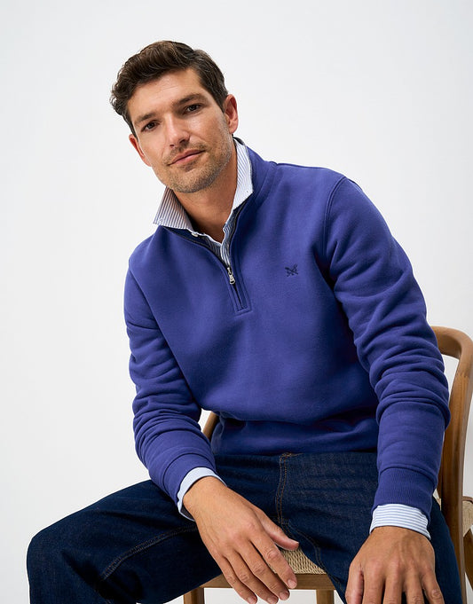 Crew Clothing Classic Half Zip Sweatshirt