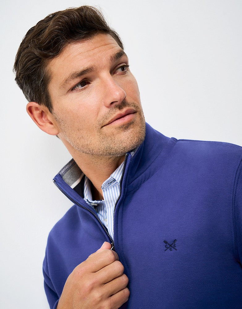 Crew Clothing Classic Half Zip Sweatshirt