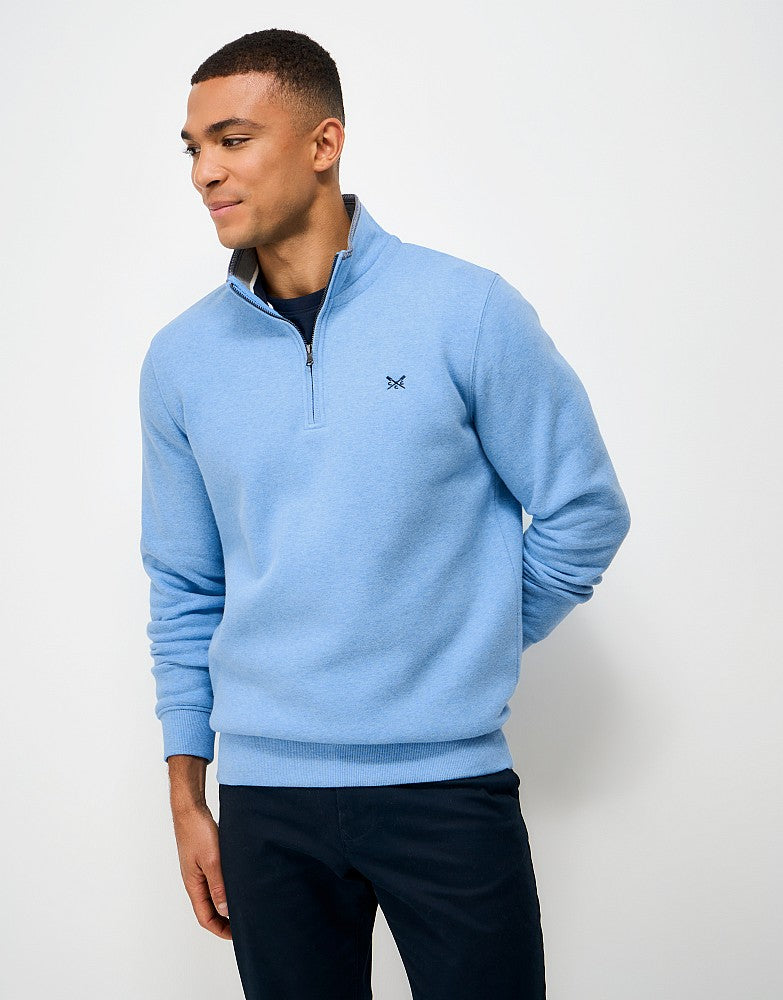 Crew Clothing Classic Half Zip Sweatshirt