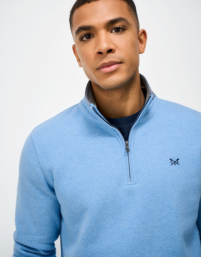 Crew Clothing Classic Half Zip Sweatshirt