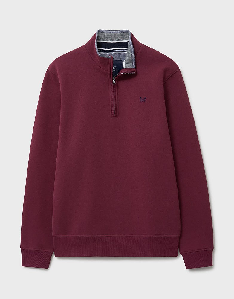 Crew Clothing Classic Half Zip Sweatshirt