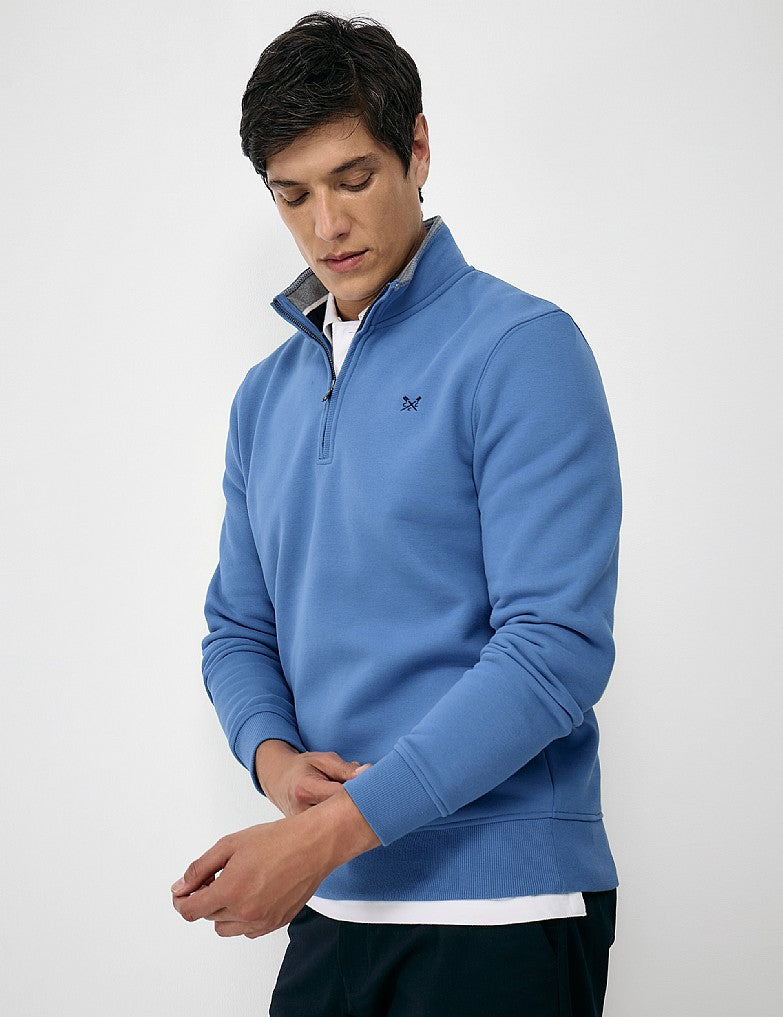 Crew Clothing Classic Half Zip Sweatshirt