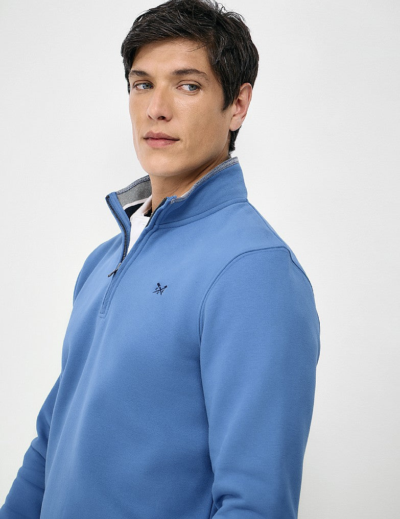 Crew Clothing Classic Half Zip Sweatshirt