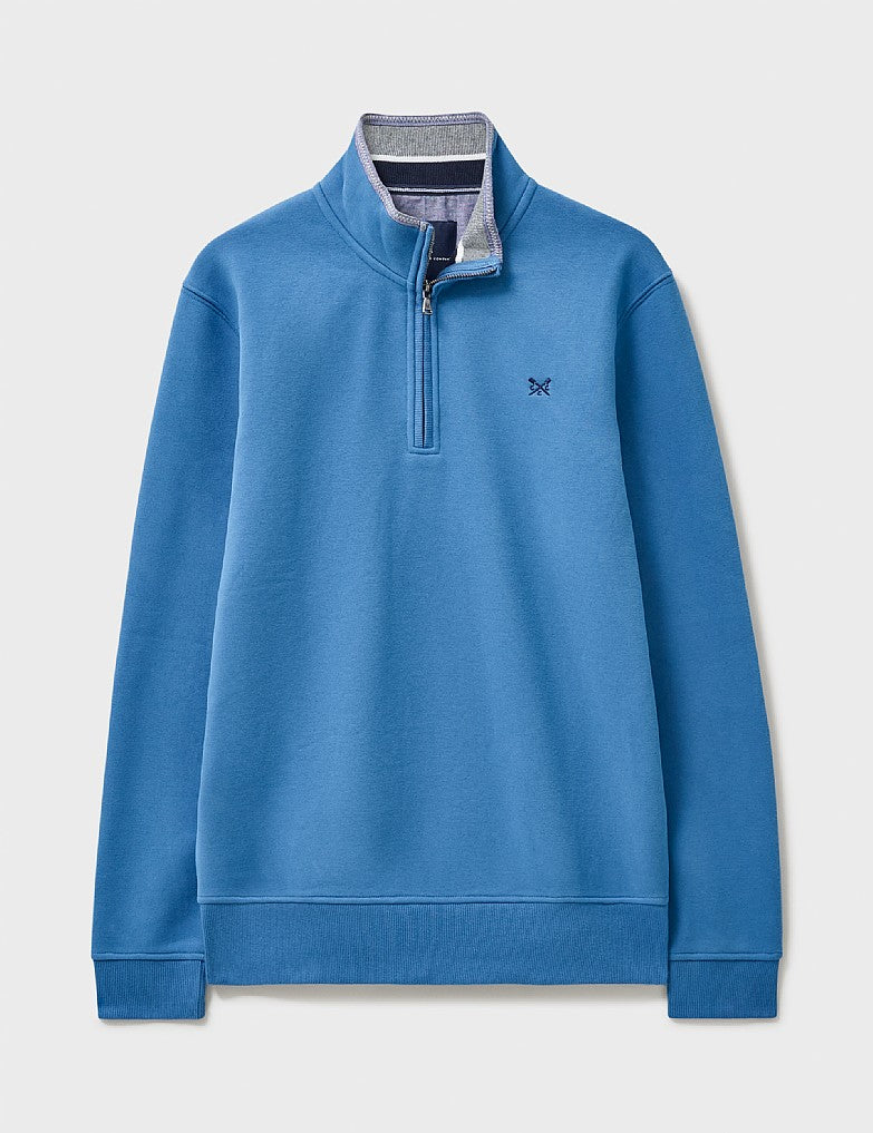 Crew Clothing Classic Half Zip Sweatshirt