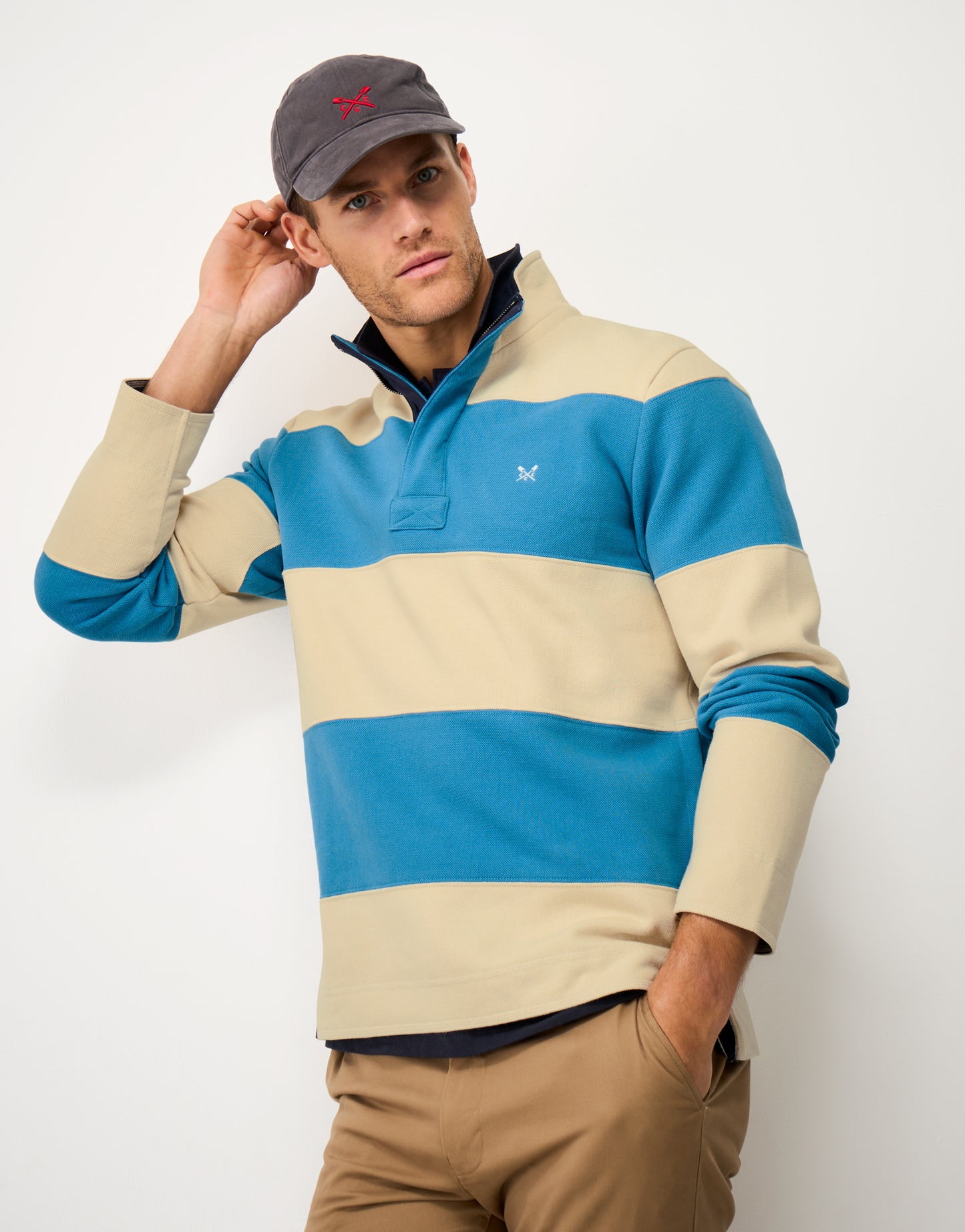 Crew Clothing Salcombe Sailing Cut-and-Sew Padstow