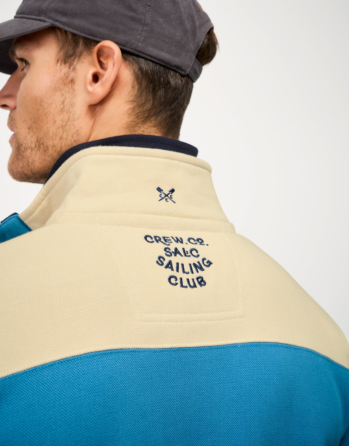 Crew Clothing Salcombe Sailing Cut-and-Sew Padstow