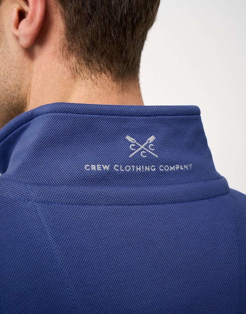 Crew Clothing Pique Half-Zip Sweatshirt