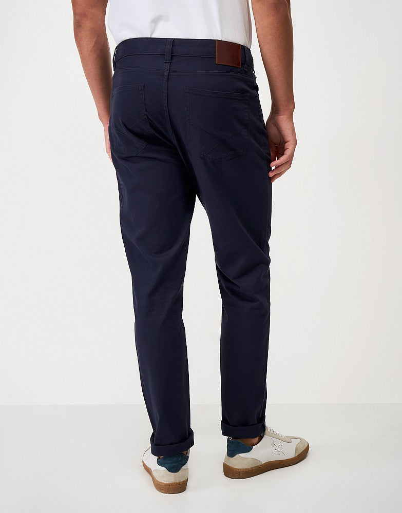 Crew Clothing Brushed Twill Slim-Fit Trousers