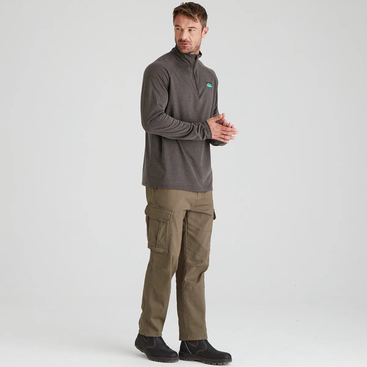 Ridgeline Baseline Pull-On Zip Top