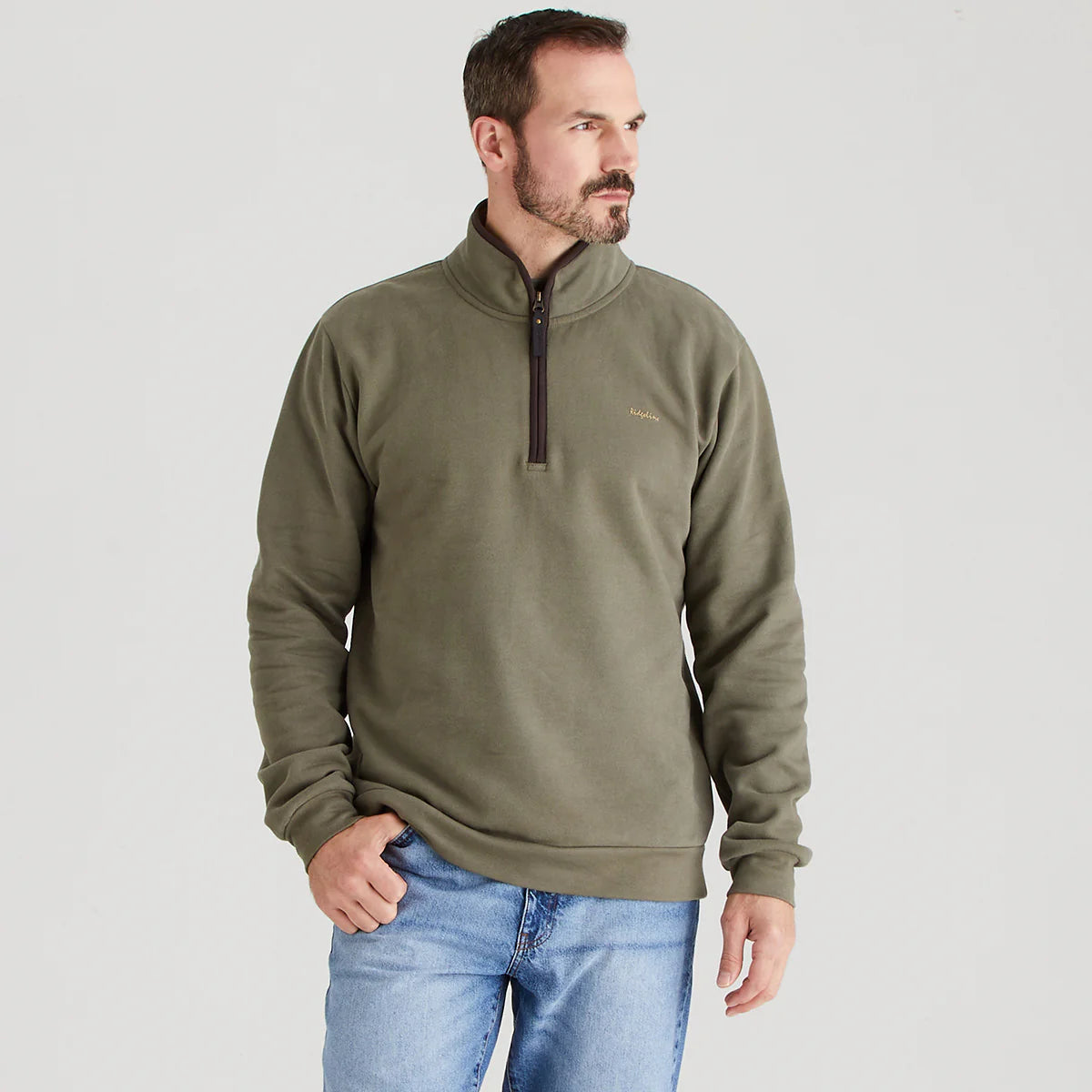 Ridgeline Men's Brancaster 1/4 Zip Top