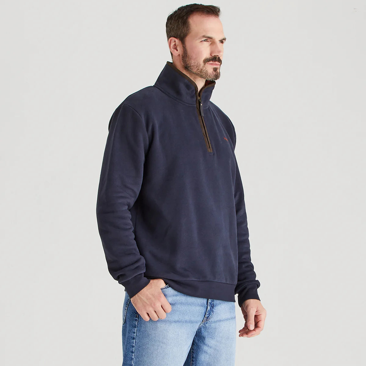 Ridgeline Men's Brancaster 1/4 Zip Top