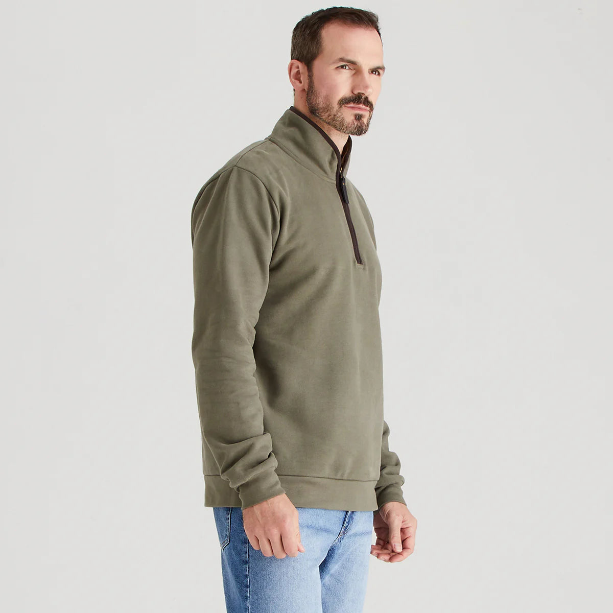 Ridgeline Men's Brancaster 1/4 Zip Top