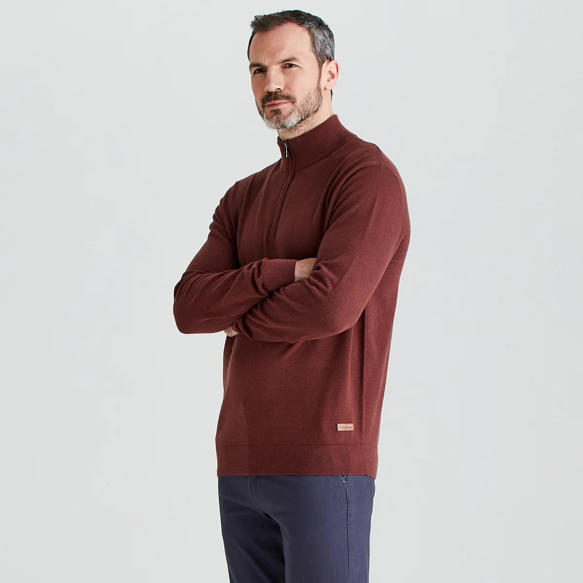 Ridgeline Men's Hartland 1/4 Zip Knit Jumper
