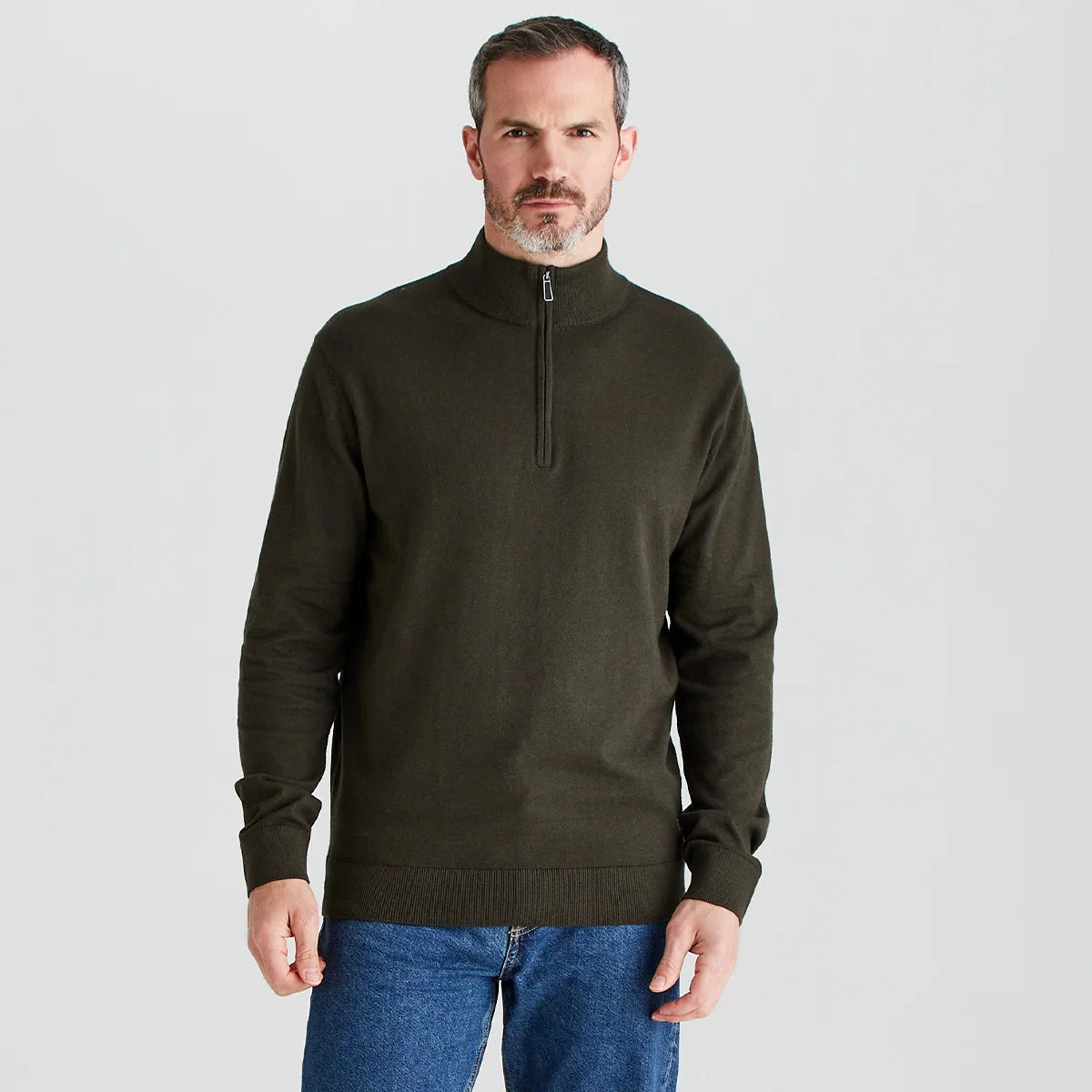 Ridgeline Men's Hartland 1/4 Zip Knit Jumper