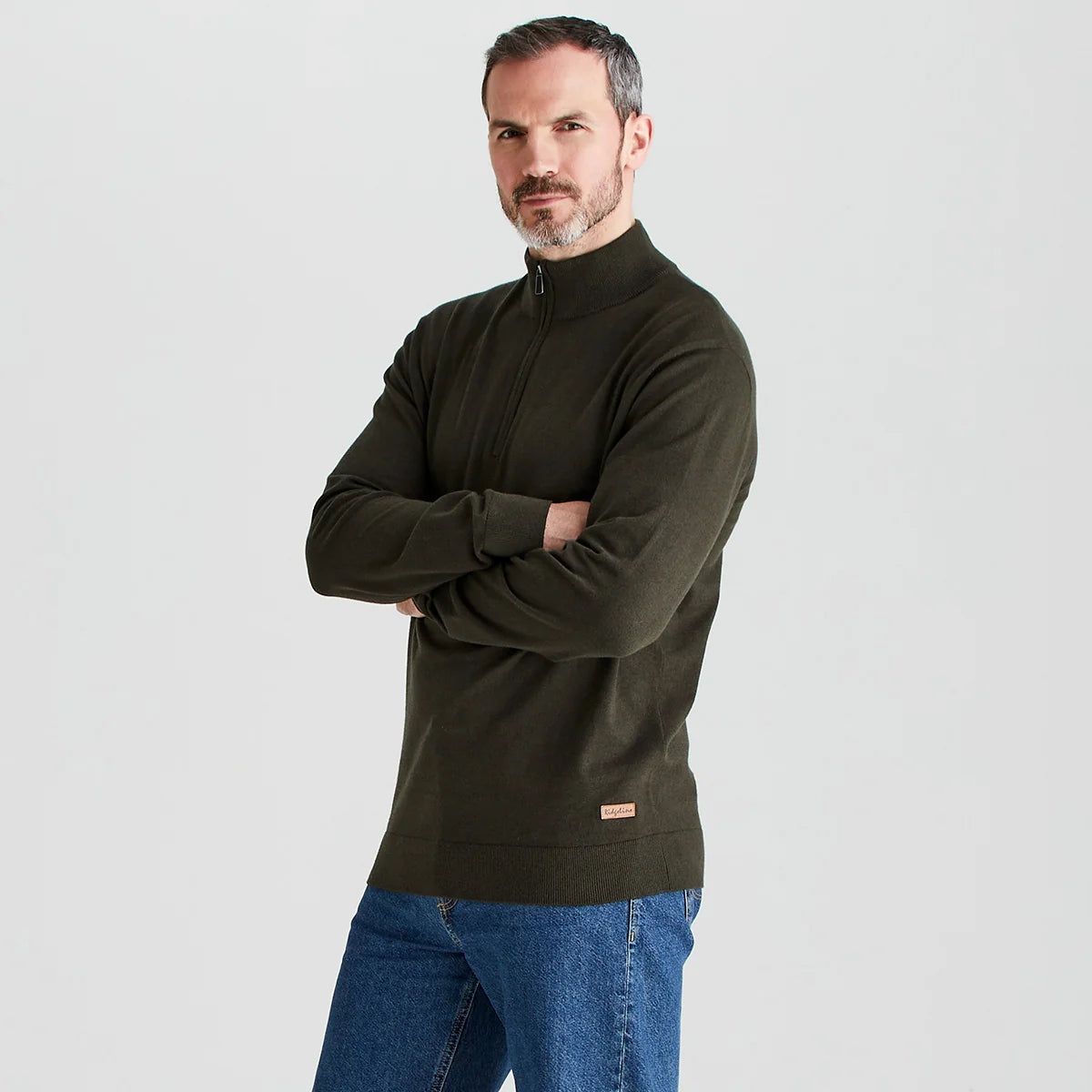 Ridgeline Men's Hartland 1/4 Zip Knit Jumper