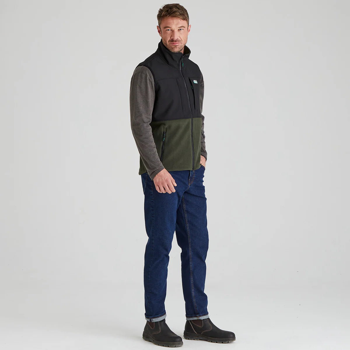Ridgeline Hybrid Fleece Vest Gilet