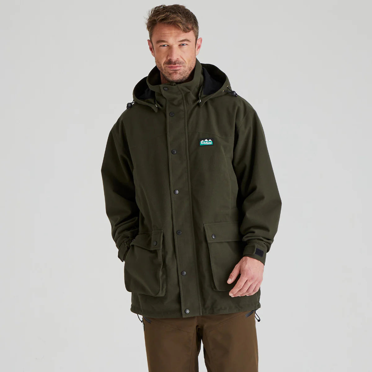 Ridgeline Men's Torrent Jacket in Deep Forest